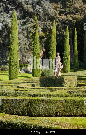 Giardino Giusti Gärten Verona Italien Stockfoto