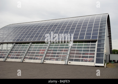 Solarbetriebene Feuerwache, Houten, Utrecht, Niederlande. Stockfoto