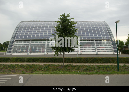 Solarbetriebene Feuerwache, Houten, Utrecht, Niederlande. Stockfoto