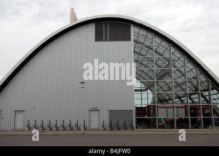 Solarbetriebene Feuerwache, Houten, Utrecht, Niederlande. Stockfoto