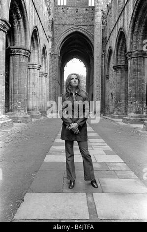 Stefanie Powers Juli 1970 Schauspielerin Stockfoto