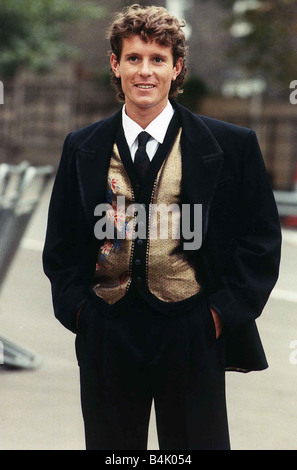 Jonathon Morris Schauspieler gewählt, dass Britains Best Dressed Mann September 1989 Dbase Stockfoto