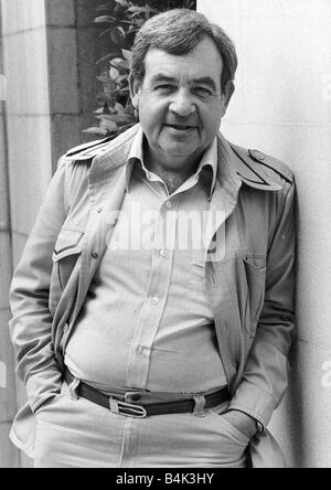 Tom Bosley Actor, wer spielt die Rolle des Vaters in der Fernsehserie zeigen THE FONZ Happy Days in London heute, dass er hier in London wie DBase eingeschaltet Stockfoto