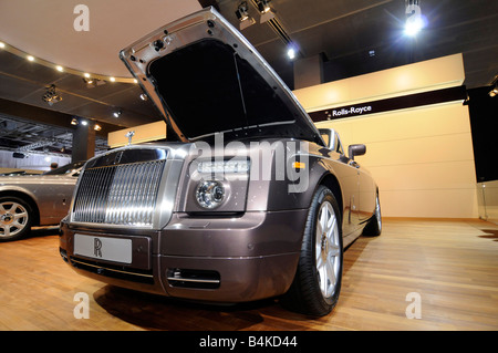 Ein Luxus Rolls-Royce Modell auf dem Display während der "Mondial de l 'Auto' 2008, einem motor Show in Paris, Frankreich Stockfoto