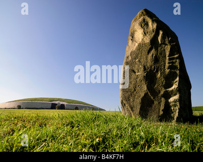 Newgrange, Bru Na Boinne, Co. Meath, Irland Stockfoto