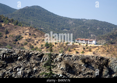 Blick auf das Troodos National Forest Park liegt im Zentrum der Insel, etwa eine Autostunde von Limassol Stockfoto