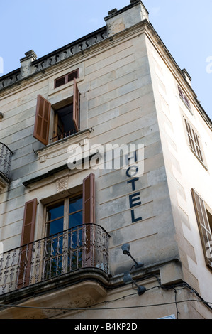 Hotel in Pollensa Mallorca Stockfoto