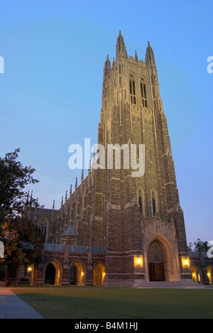 Kapelle der Duke University in Durham, North Carolina Stockfoto