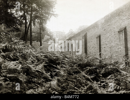 Broadmoor geistigen Gefängnis Asyl Krankenhausgebäude Juli 1958 Stockfoto