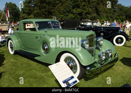 1934 Packard Dietrich zwölf bei 2008 Meadow Brook Concours d ' Elegance in Rochester, Michigan USA Stockfoto