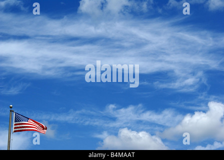 Amerikanische Flagge Stockfoto