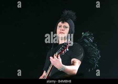 Martin Gore von Depeche Mode Konzert in Kattowitz, Polen. Stockfoto