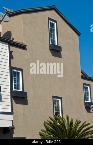 Balboa Halbinsel Strand Wohn Strand Häuser beherbergt Newport Beach orange Grafschaft, Kalifornien ca usa Stockfoto