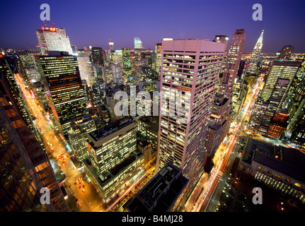 Skyline von New York City Stockfoto