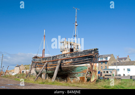 De unsere Angelboot/Fischerboot Burghead auf der Moray Firth North East Scotland UK SCO 0859 Stockfoto