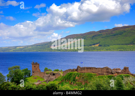 Urquhart Castle Loch Ness Highlnds von Schottland, Vereinigtes Königreich Großbritannien Stockfoto