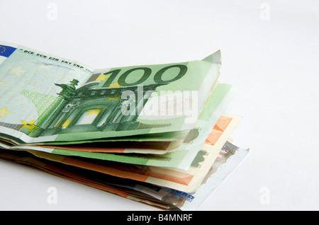 Euro-Banknoten Stockfoto