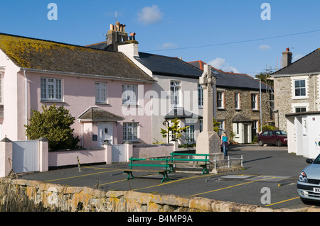 Flushing Dorf, Cornwall. Stockfoto