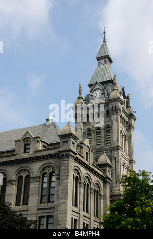 Erie County Courthouse in Buffalo New York New York NY Bilder sehr hohe Auflösung in den USA vertikales Format Hi-res Stockfoto