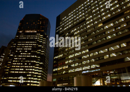 Hohe aufgehenden Gebäude Shinagawa East Side Stockfoto