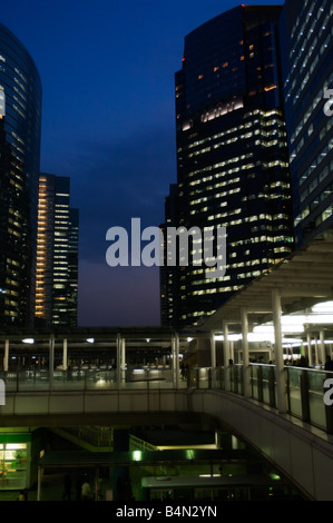 Hohe aufgehenden Gebäude Shinagawa East Side Stockfoto