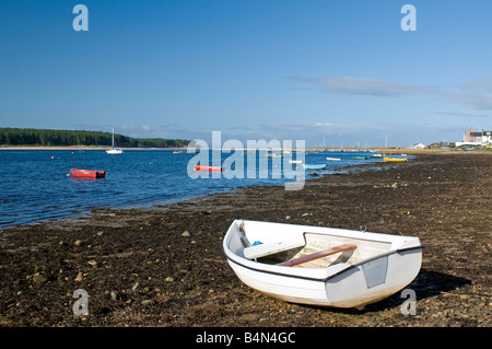 Findhorn Bay auf den Moray Firth auf den Norden schottische Ostküste UK Stockfoto