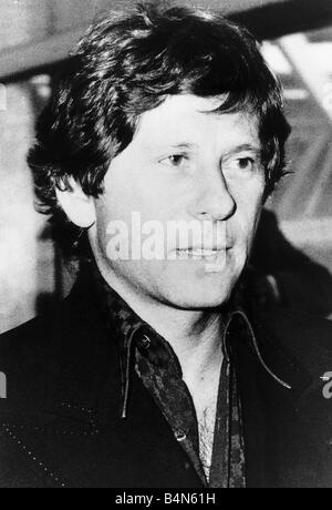 Roman Polanski polnischer Filmregisseur und Drehbuchautor September 1977 Stockfoto