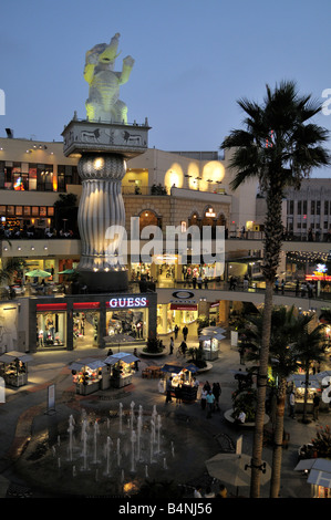 Ein Blick von den Hollywood und Highland Center Stockfoto