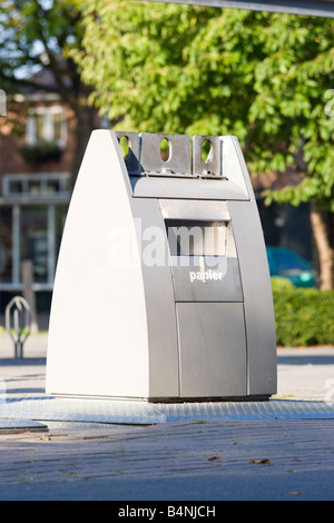 Abfallsammelsystem und Recycling Niederlande Stockfoto