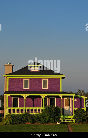 Haus in Fatima Iles De La Madeleine Quebec Kanada Stockfoto