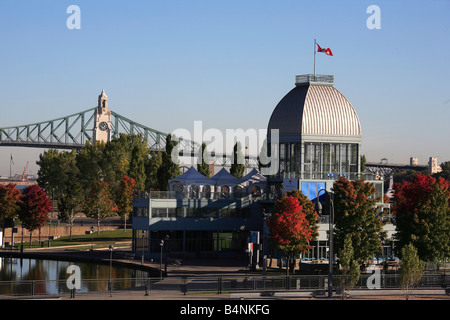 Kanada-Quebec-Montreal-Vieux-Port alten Hafengebiet Stockfoto