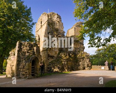 Knaresborough Schloß, North Yorkshire, England, UK Stockfoto