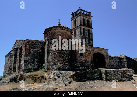 Das 10. Jahrhundert Moschee am Almonaster la Real in Andalusien, Spanien Stockfoto