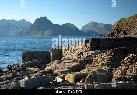 Cullins von Elgol, Isle Of Skye Stockfoto