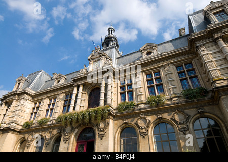 Hotel de Ville (Rathaus - erbaut 1875), Poitiers, Vienne, Frankreich. Stockfoto