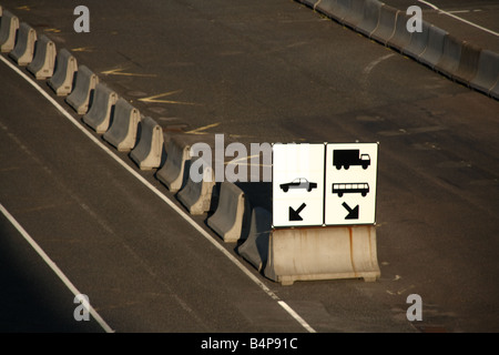 Verkehrszeichen Stockfoto