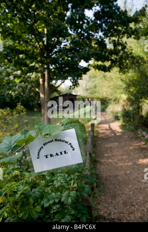 Naturpark Camley Street London Stockfoto