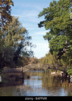 Chinesische Brücke in Godmanchester Stockfoto