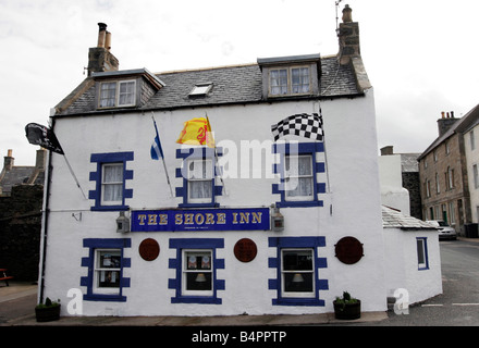 Die Shore Inn in den kleinen malerischen Dorf Portsoy im Nordosten von Schottland Stockfoto