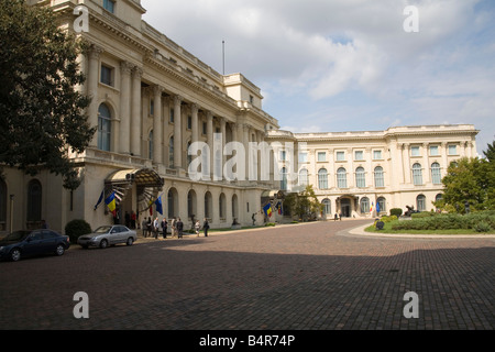 Bukarest Rumänien Europa EU Jugendstil Pracht von George Enescu Museum Gedenkstätte für Komponist Geiger Lehrer, Pianist und Dirigent Stockfoto