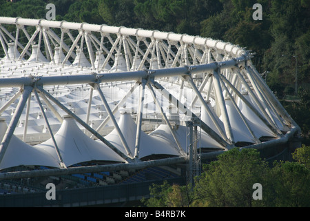 Luftaufnahme des Olympiastadion Rom Stockfoto