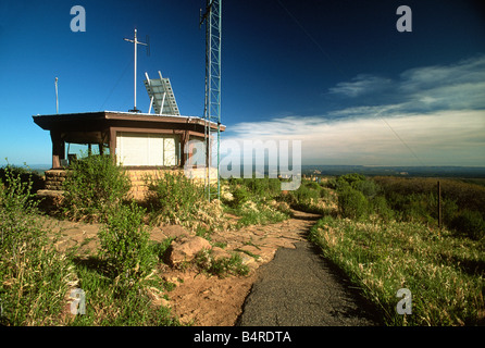 Waldbrand Wachturm Mesa Verde Nationalpark-Colorado Stockfoto