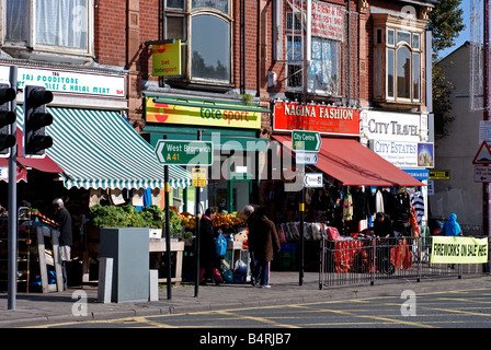 Soho-Straße, Handsworth, Birmingham, West Midlands, England, UK Stockfoto