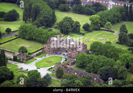 Luftbilder von Birmingham Aston Hall Stockfoto