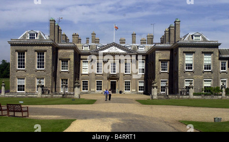 Althorp Northamptonshire nach Hause von der Earl Spencer und seine neue Frau Gräfin Spencer das ehemalige Wohnhaus des Diana Princess of Wales und wo sie begraben liegt Stockfoto