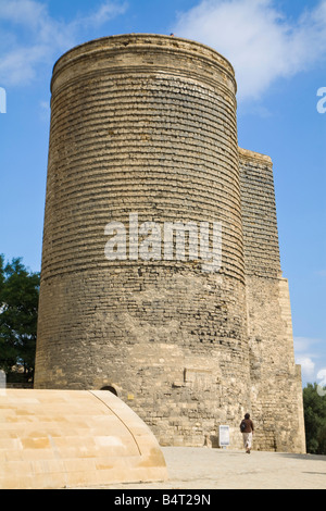 Aserbaidschan, Baku, Altstadt, der Jungfernturm Stockfoto