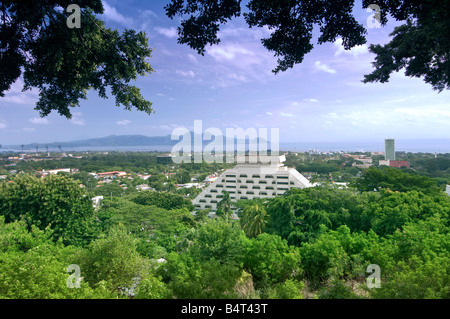 Managua-See und die Stadt von Managua, Nicaragua Stockfoto