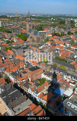 Oude Kerk (alte Kirche), Delft, Holland Stockfoto