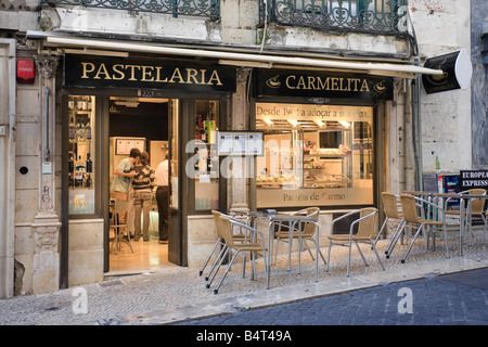 Pastelaria (Konditorei), Lissabon, Portugal Stockfoto