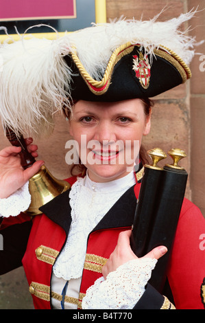 England, Cheshire, Chester, Ausrufer Stockfoto